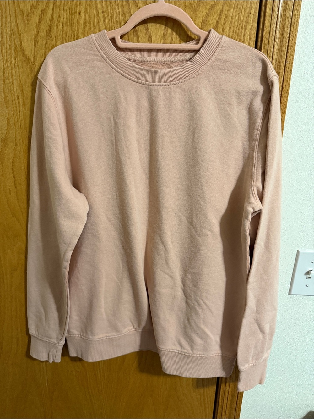 Goodfellow & Co Dusty Pink Crewneck Sweatshirt